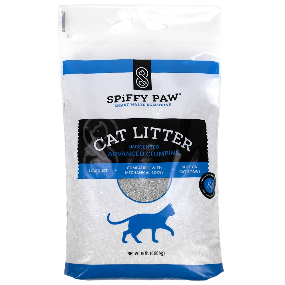 Spiffy Paw Unscented Advanced Clumping Cat Litter