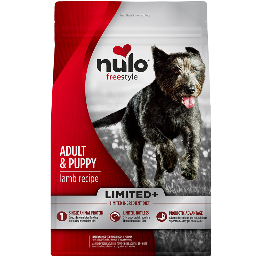 Nulo Freestyle Limited+ Lamb Recipe Puppy & Adult Dry Dog Food - Front