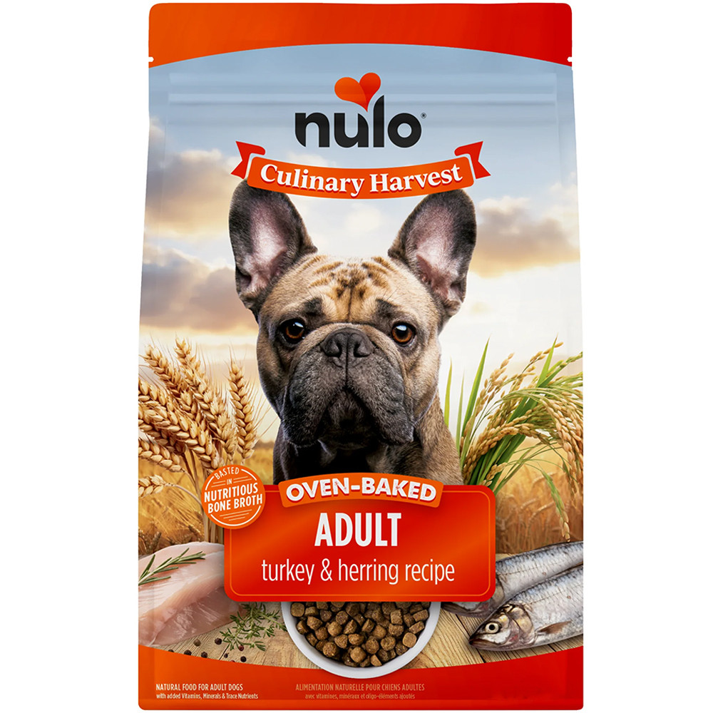 Nulo Culinary Harvest Oven-Baked Turkey & Herring Recipe Adult Dry Dog Food - Front