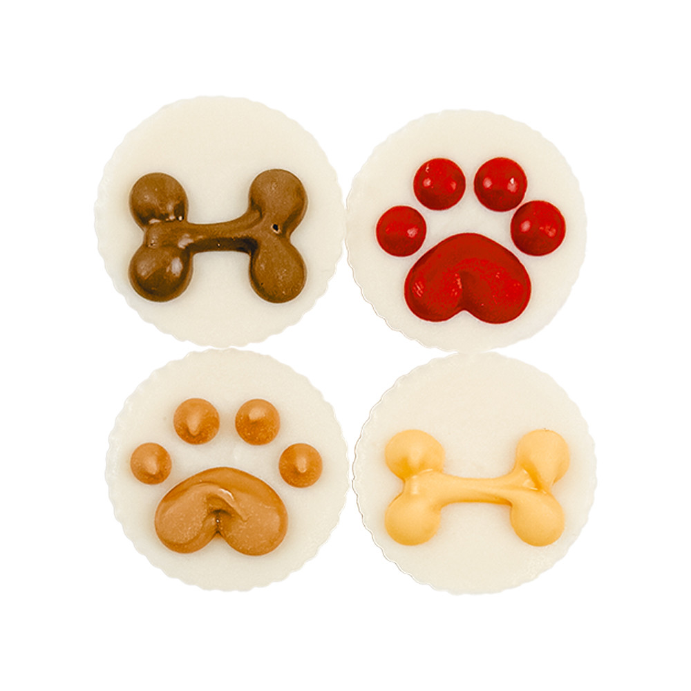 Bosco & Roxy's Canine Classics Peanut Butter Flavored Cup Dog Treat, Assorted Styles - Front