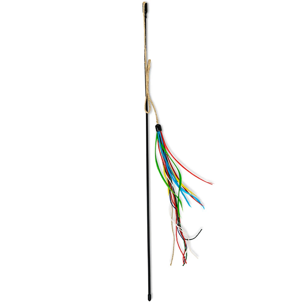 Vee Enterprises PURRfect Wild Hemp Wand Cat Toy - Front