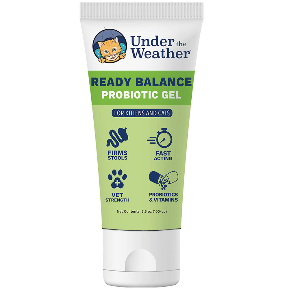 Under The Weather Ready Balance Probiotic Gel for Cats & Kittens - Front