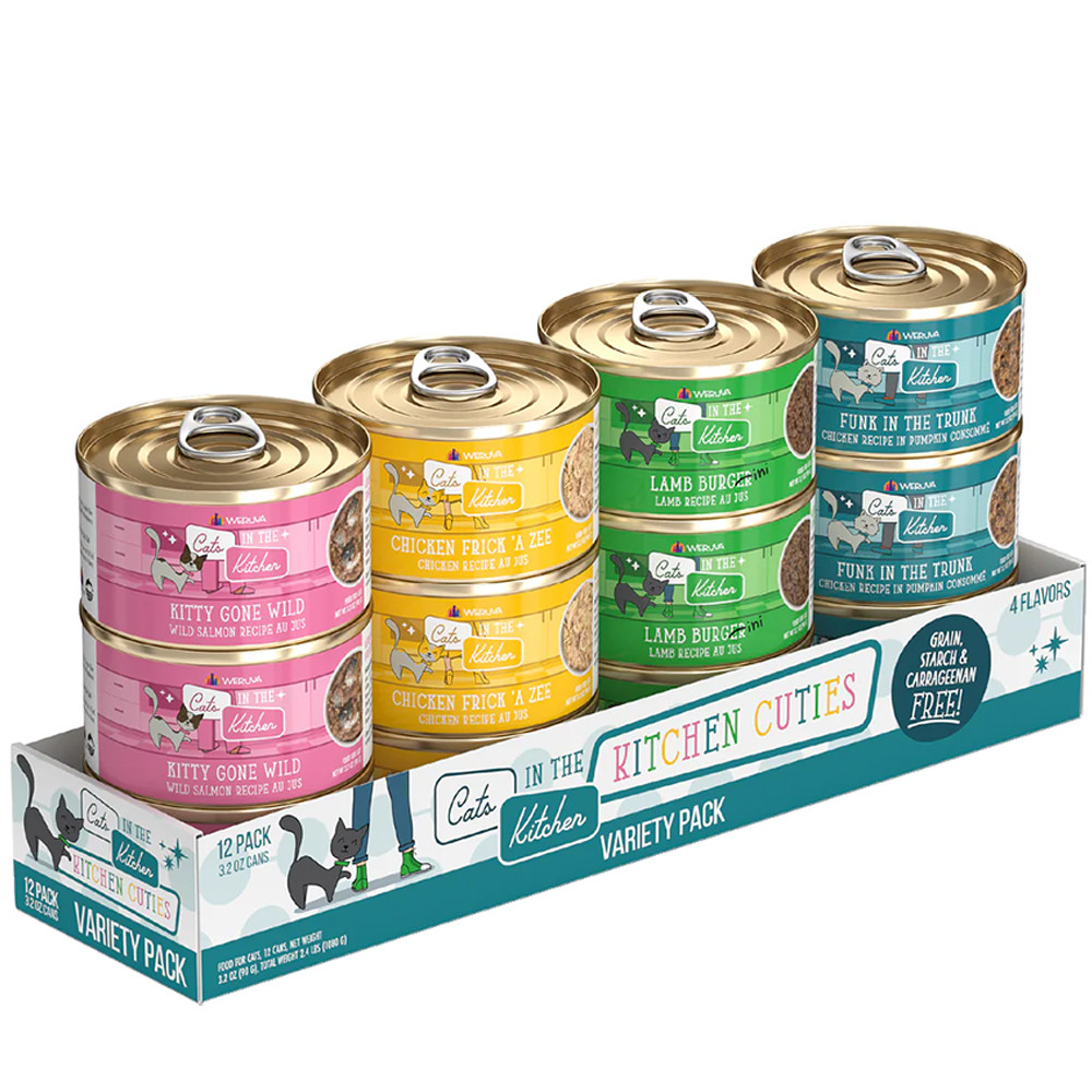 Weruva Cats in the Kitchen Cuties Variety Pack Canned Cat Food - Front