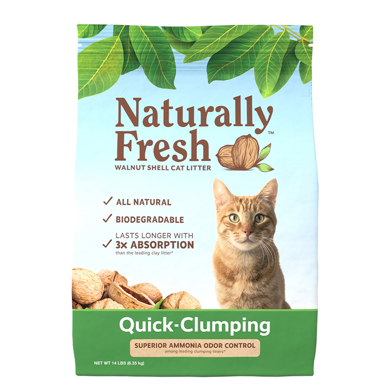 Fresh Step Clean Paws Simply Unscented Low Tracking Cat Litter