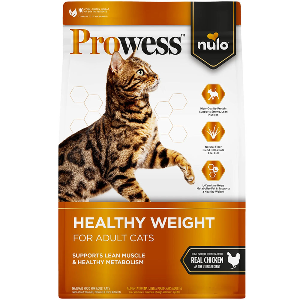 Nulo Prowess Healthy Weight High Protein Formula w/ Real Chicken Adult Dry Cat Food - Front