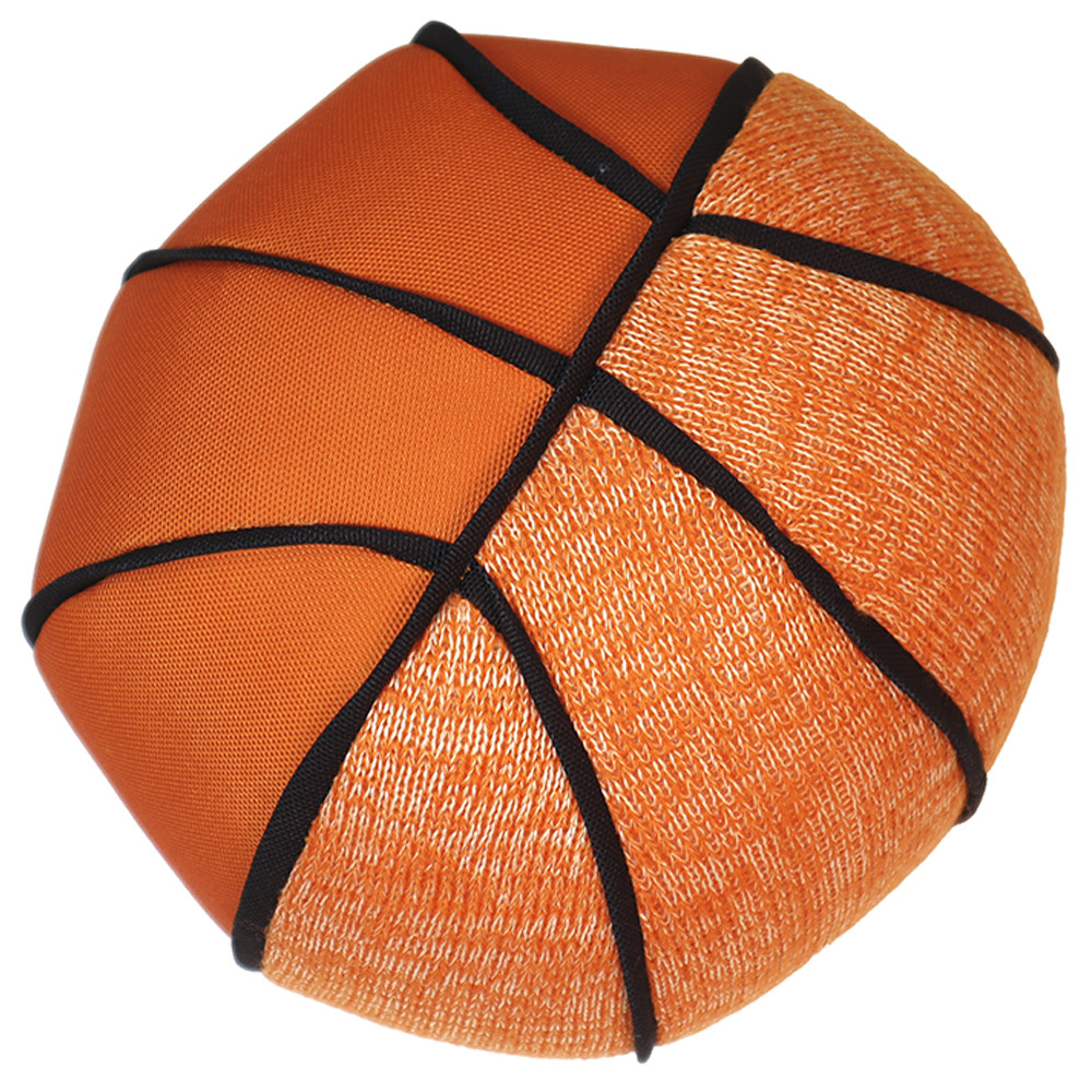 Fog City Pet The Free Throw Basketball Plush Dog Toy - Front