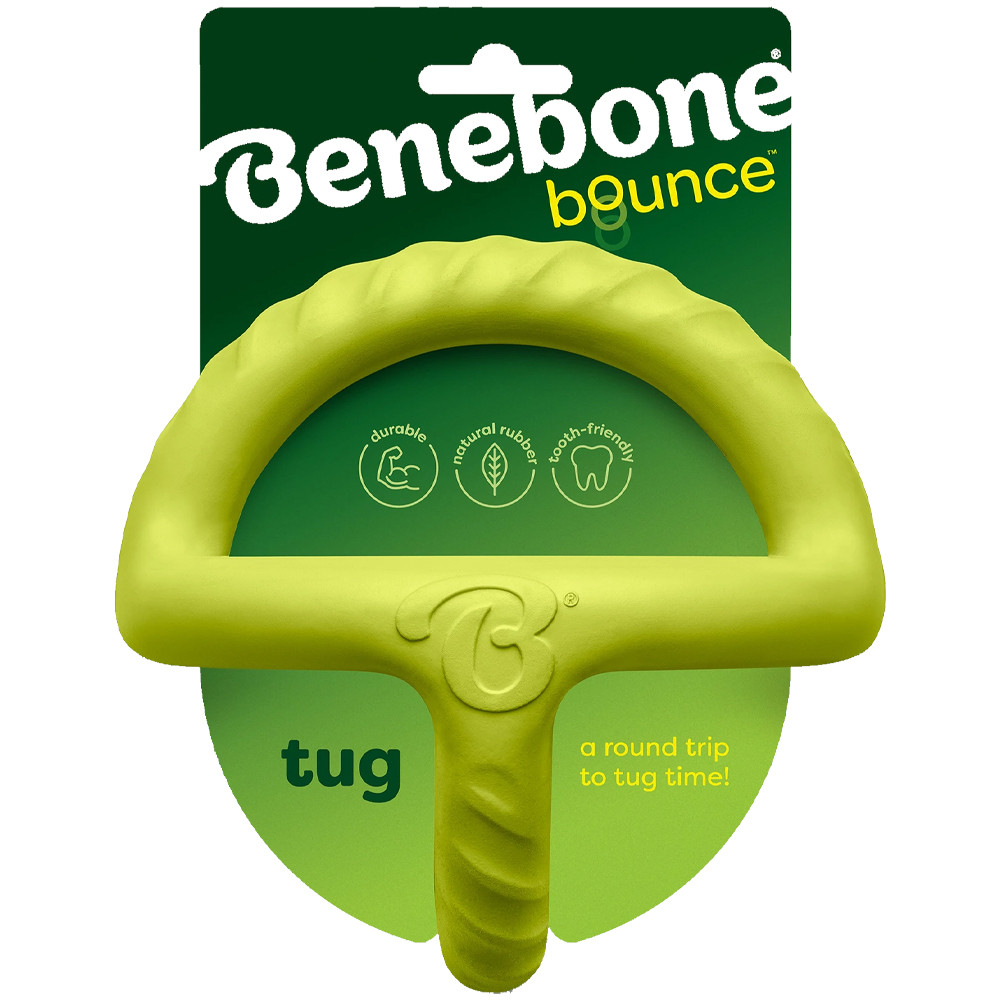Benebone Bounce Tug Dog Toy - Front