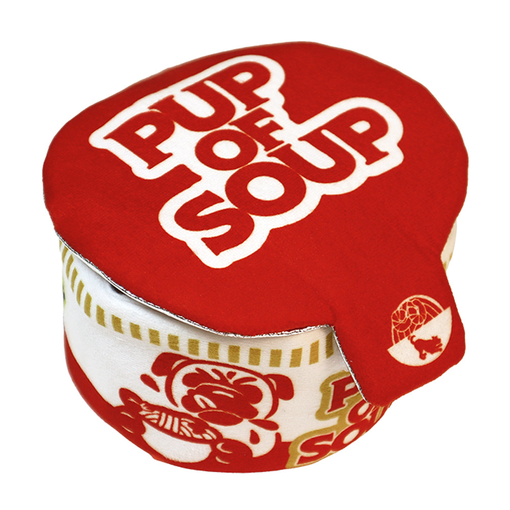 Fog City Pet x P.L.A.Y. Pup of Soup Plush Dog Toy - Front