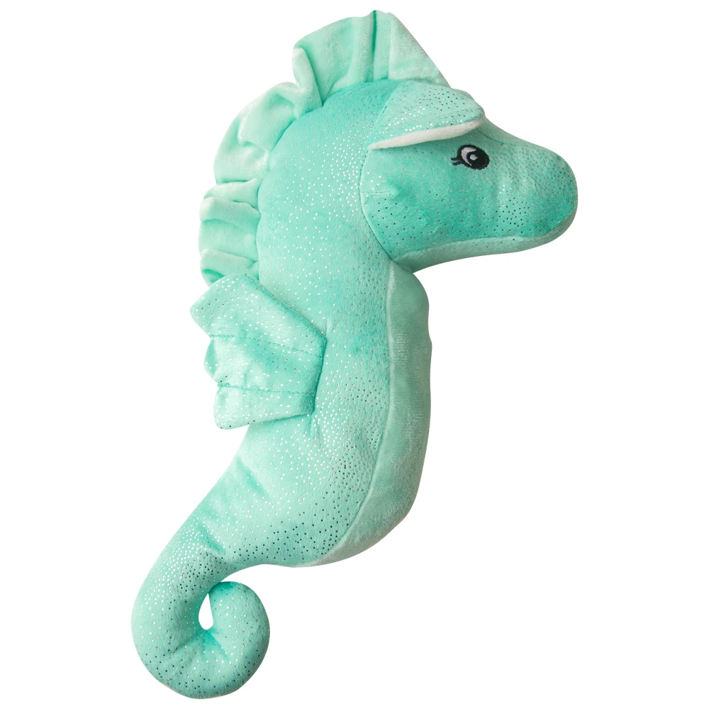 Snugarooz Sandy The Sea Horse Plush Dog Toy - Front