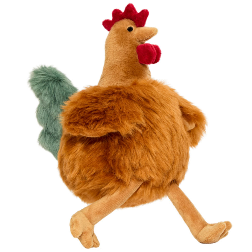 Fluff & Tuff Chandler Chicken Plush Dog Toy - Front