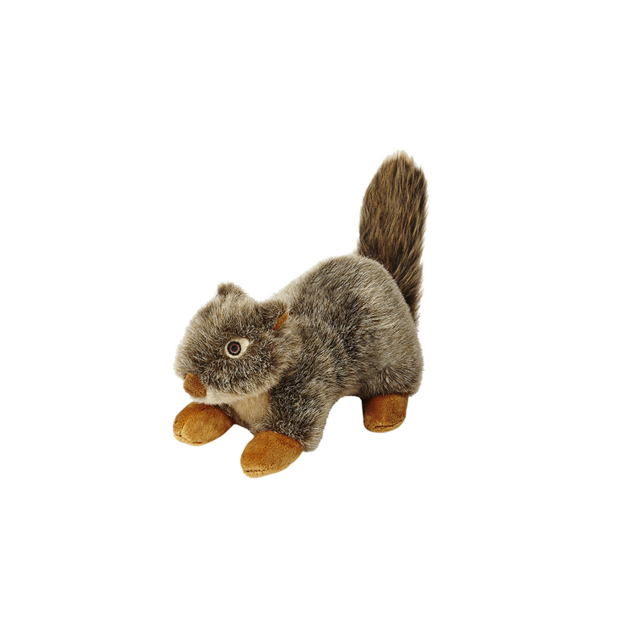 Fluff & Tuff Nuts Squirrel Plush Dog Toy 