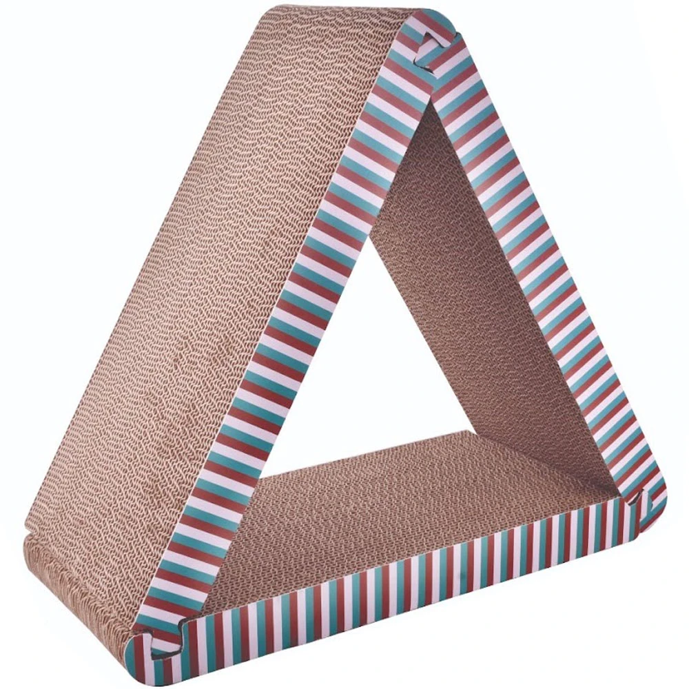 Indipets 3-in-1 Triangle Cat Scratcher - Front