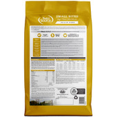 NutriSource Small Bites High Plains Select Recipe w/ Beef, Trout & Turkey Meal Grain Free Dry Dog Food - Back