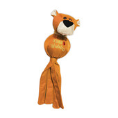 Kong Wubba Ballistic Friends Dog Toy, Assorted Styles - Orange Lion