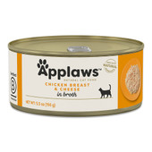 Applaws Chicken Breast & Cheese in Broth Canned Cat Food - Front