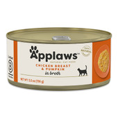 Applaws Chicken Breast & Pumpkin in Broth Canned Cat Food - Front