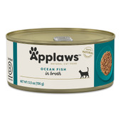 Applaws Ocean Fish in Broth Canned Cat Food - Front