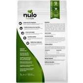 Nulo Freestyle Indoor Duck & Cod Recipe Adult Dry Cat Food - Back