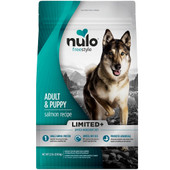 Nulo FreeStyle Limited+ Salmon Recipe Puppy & Adult Dry Dog Food - Front, 22 lb