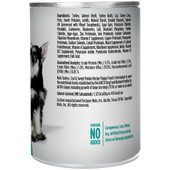 Nulo Turkey, Cod & Sweet Potato Recipe Puppy Canned Dog Food - Back