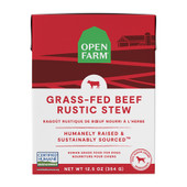 Open Farm Grass-Fed Beef Rustic Stew Wet Dog Food - Front