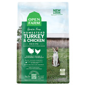 Open Farm Grain Free Homestead Turkey & Chicken Recipe Dry Cat Food - Front