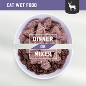 Kiwi Kitchens Grass-Fed Venison Dinner Canned Cat Food - INFOGRAPHIC