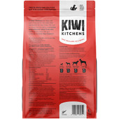 Kiwi Kitchens Grass Fed Beef Dinner Freeze-Dried Raw Dog Food - Back