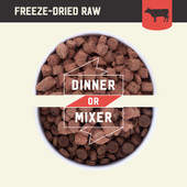 Kiwi Kitchens Grass Fed Beef Dinner Freeze-Dried Raw Dog Food