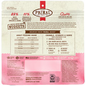 Primal Freeze-Dried Raw Nuggets Beef & Salmon Recipe Adult Cat Food - Back