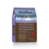 FirstMate Chicken Meal with Blueberries Formula Dry Cat Food - Front, 3.96 lb