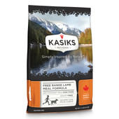 Kasiks Free Range Lamb Meal Formula Dry Dog Food - Front, Old Packaging