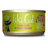 Tiki Cat Kapi'Olani Luau Tilapia Canned Cat Food - Front