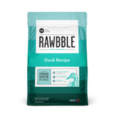 Rawbble Duck Recipe Dry Dog Food - Front