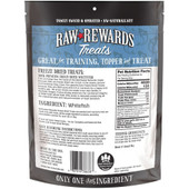 Raw Rewards Whitefish Freeze Dried Dog & Cat Treats - Back