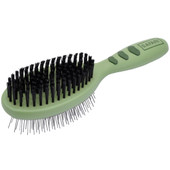 Safari Plastic Pin & Bristle Combo Dog Brush - Front