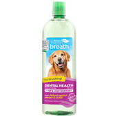 TropiClean Fresh Breath Dental Health Solution + Hip & Joint Support for Dogs - Front