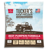 Tucker's Raw Frozen Beef-Pumpkin Recipe Dog Food 