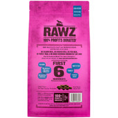 RAWZ Salmon, Dehydrated Chicken & Whitefish Recipe Natural Dry Cat Food - Back