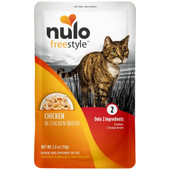 Nulo Freestyle Chicken in Chicken Broth Wet Cat Food Topper - Front