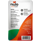 Nulo Freestyle Chicken & Mackerel in Broth Wet Cat Food Topper - Back