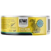 Kiwi Kitchens Chicken & Mussel Dinner Canned Kitten Food - Front, 3 oz