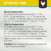 Kiwi Kitchens Chicken & Mussel Dinner Canned Kitten Food - INFOGRAPHIC