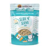 Slide N' Serve Family Food Chicken Breast Dinner With Tuna Wet Cat Food - Front