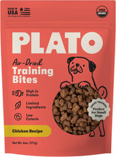 Plato Air-Dried Training Bites Chicken Recipe Dog Treats