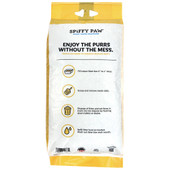 Spiffy Paw Odor Control Unscented Clumping Cat Litter - Back, 30 lb