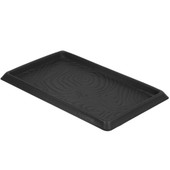 RuffWear Basecamp Basalt Gray Food & Water Bowl Mat - Front/Side