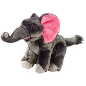 Fluff & Tuff Edsel Elephant Plush Dog Toy - Front/ Side
