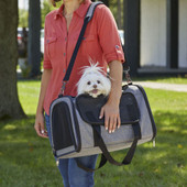 Midwest Duffy Expandable Pet Carrier - Gray - Small
