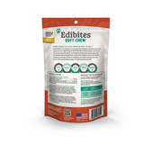 Pet Releaf Edibites Sweet Potato Pie Soft Chew Hemp Dog Supplements -Back